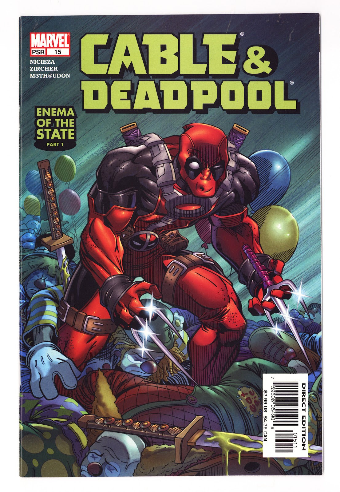 Cable / Deadpool   15  High Grade   (2005)     