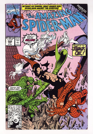 The Amazing Spider-Man Vol 1 342 Mid Grade (1990)