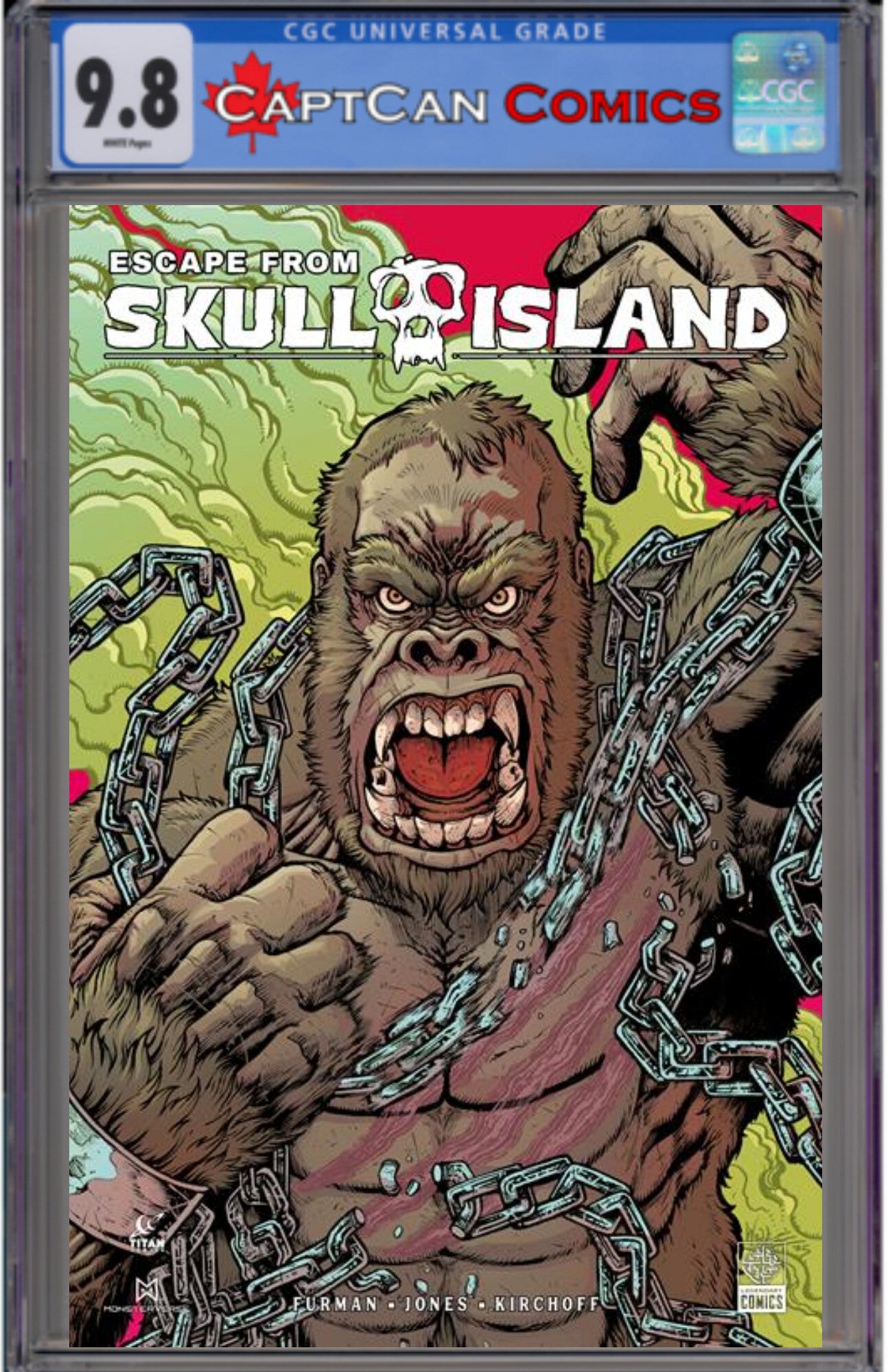 ESCAPE FROM SKULL ISLAND #1 (OF 4) CVR A MARIA WOLF