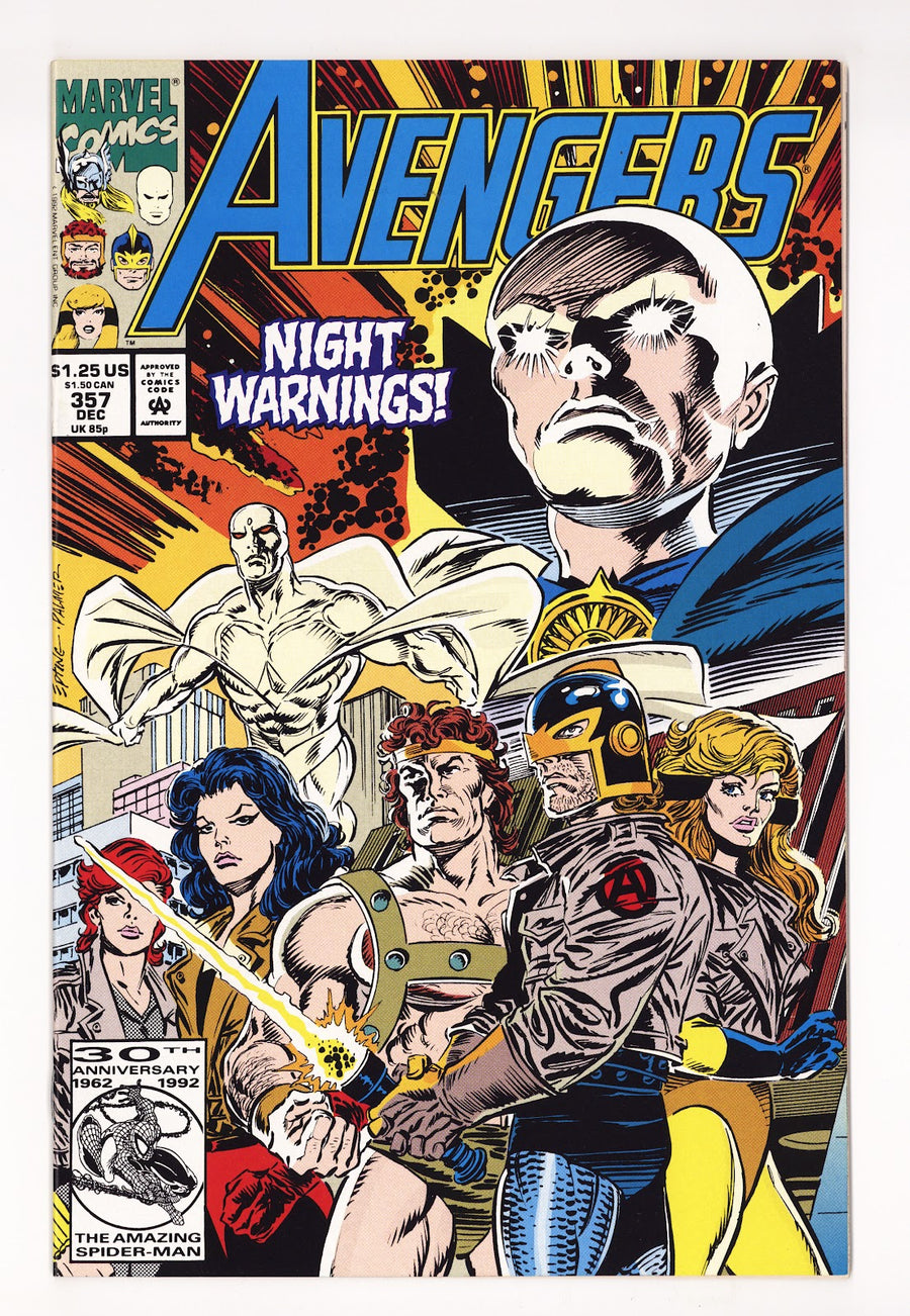 The Avengers Vol 1 357  High Grade   (1992)