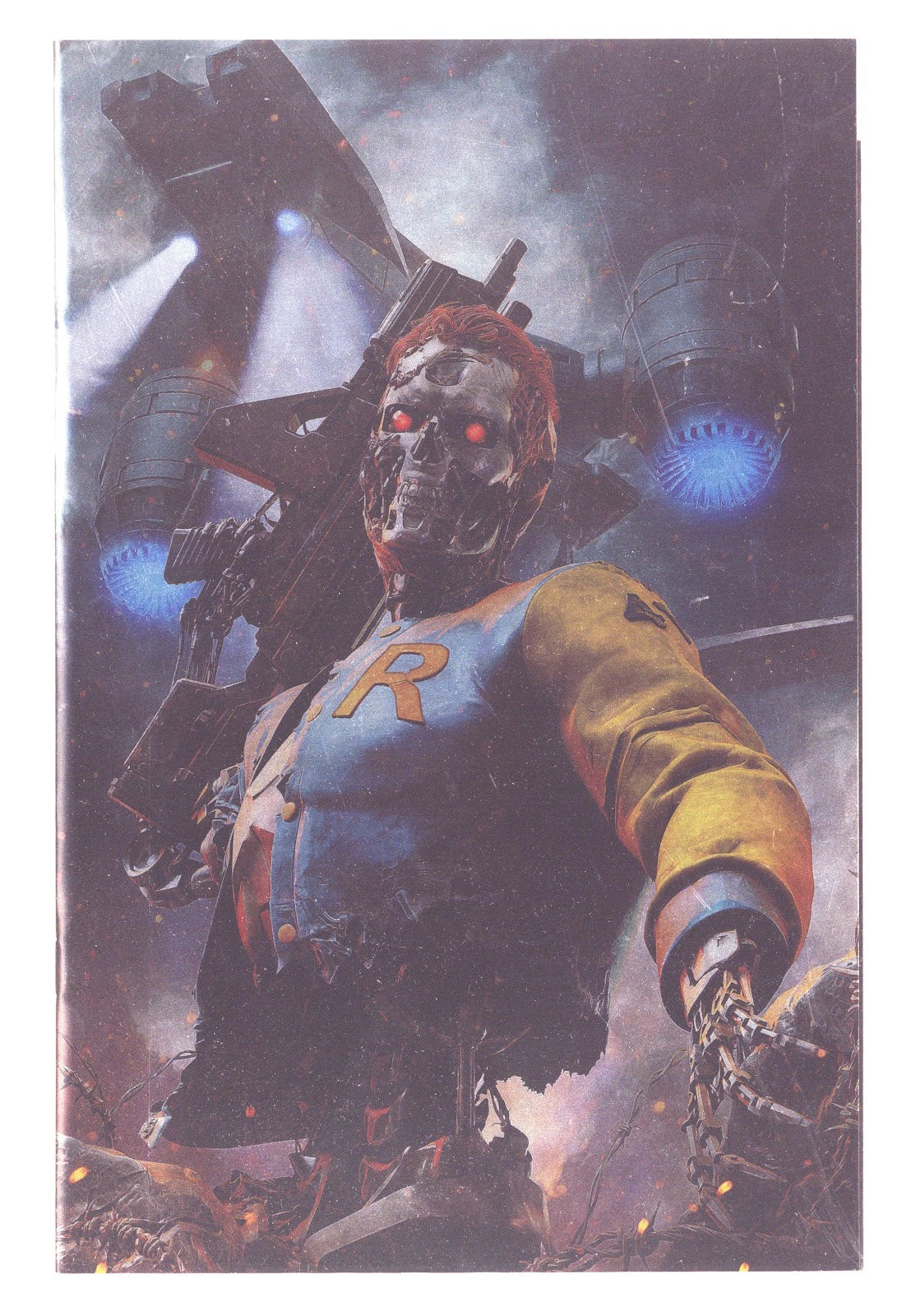 Archie vs the Terminator #1 Barends Virgin Foil Variant