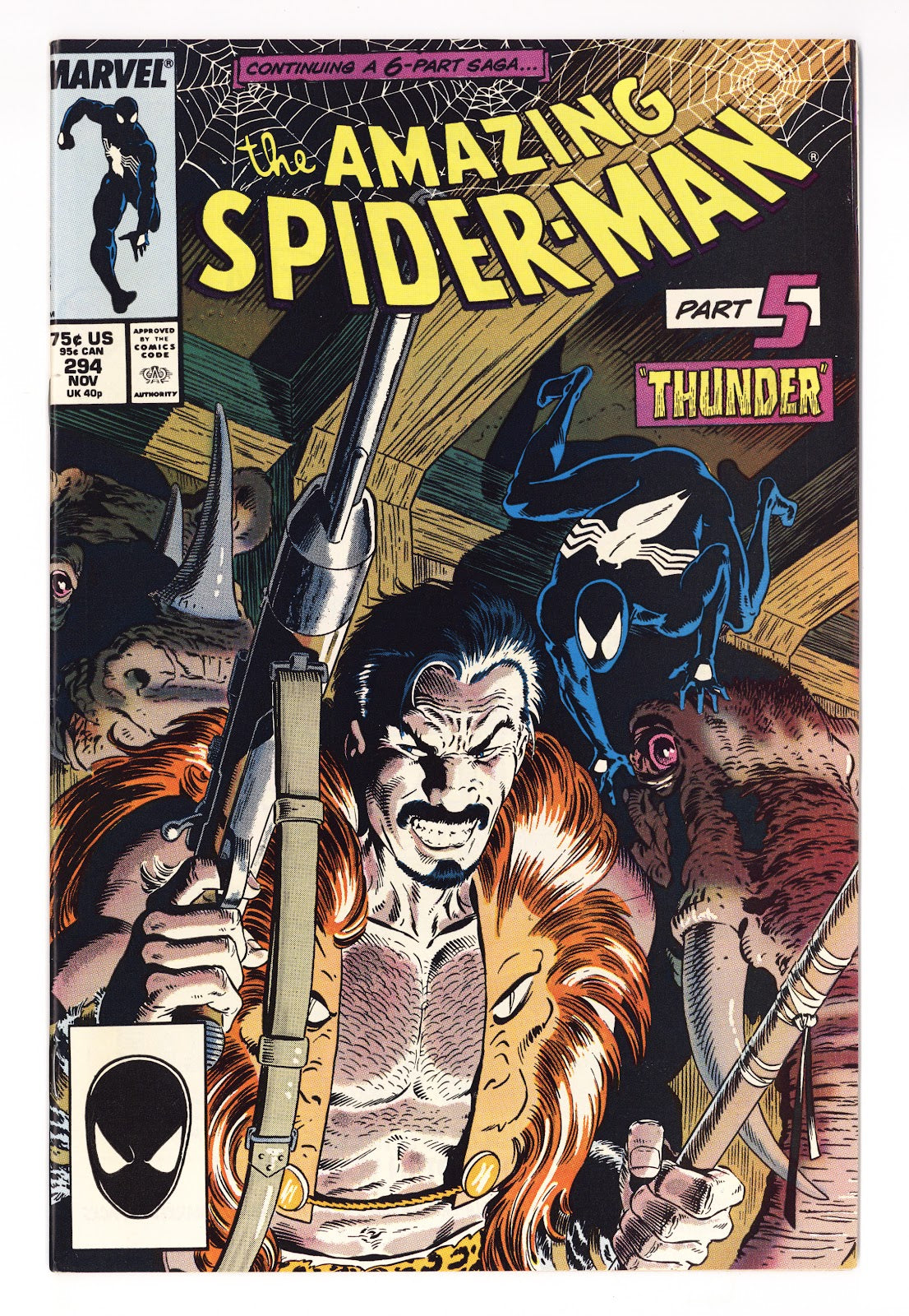 The Amazing Spider-Man Vol 1 294 VF/NM (9.0) (1987) 