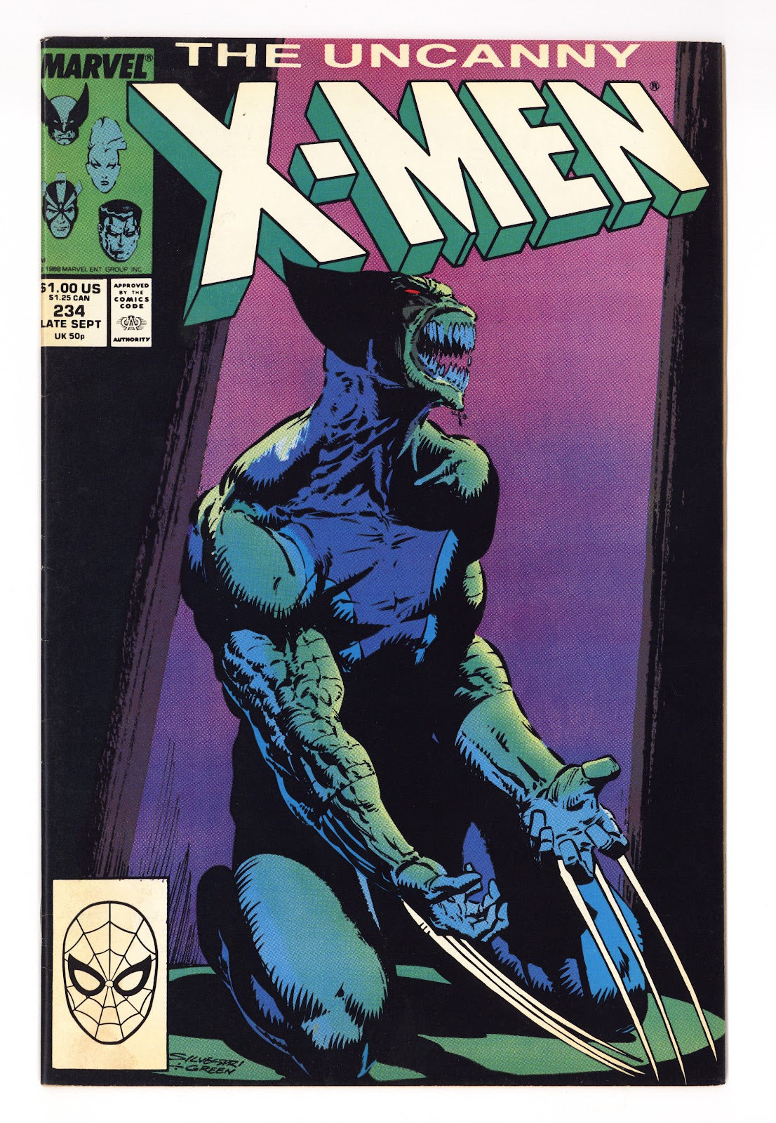The Uncanny X-Men Vol 1 234  VG/FN (5.0)   (1988)     