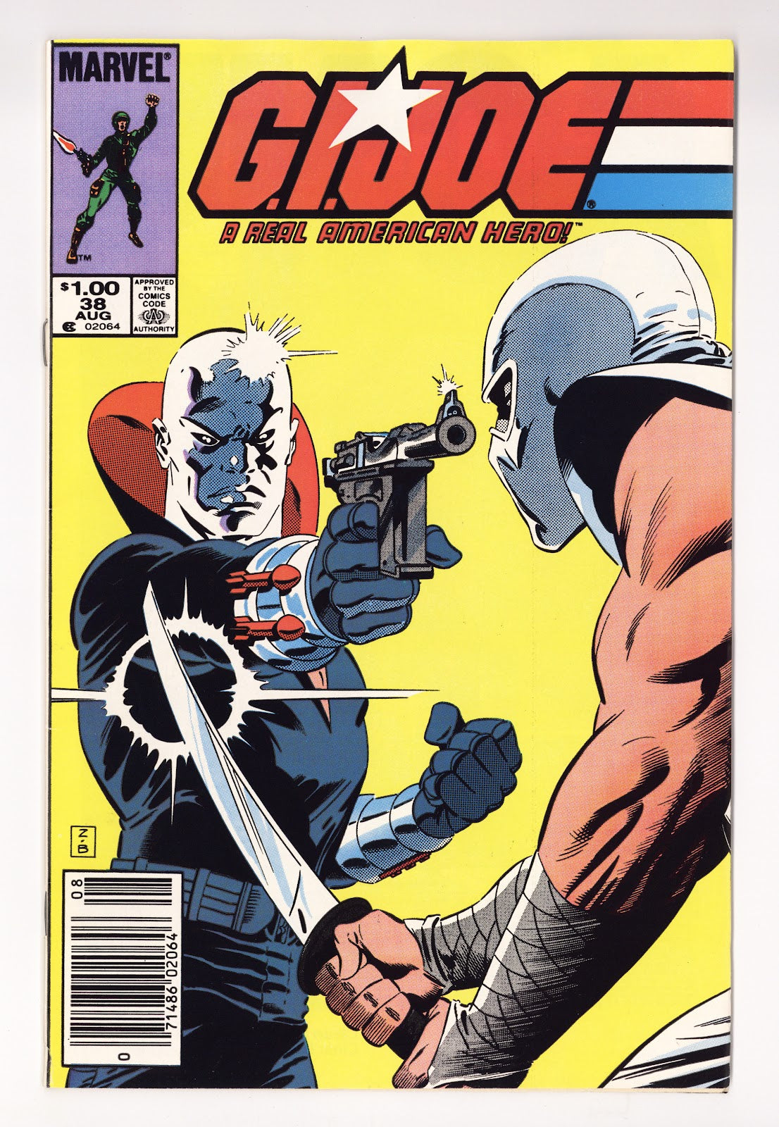 G.I. Joe, A Real American Hero Vol 1 38  FN+ (6.5)   (1985)   Canadian  