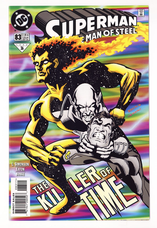 Superman: The Man of Steel   83  High Grade   (1998) Sales