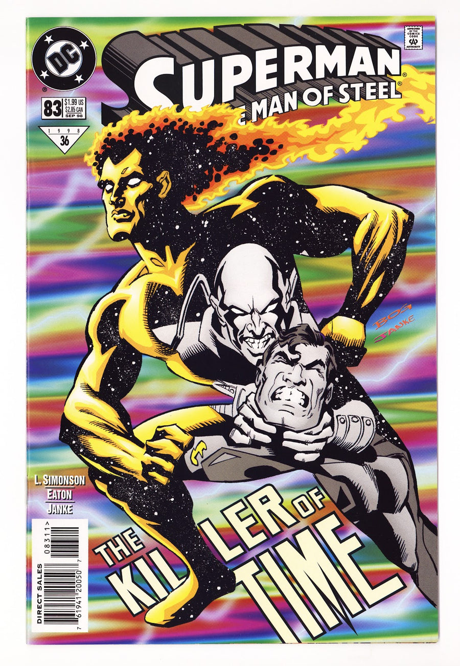 Superman: The Man of Steel   83  High Grade   (1998) Sales     
