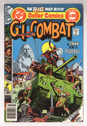 G.I. Combat Vol 1 212  Low Grade   (1979)