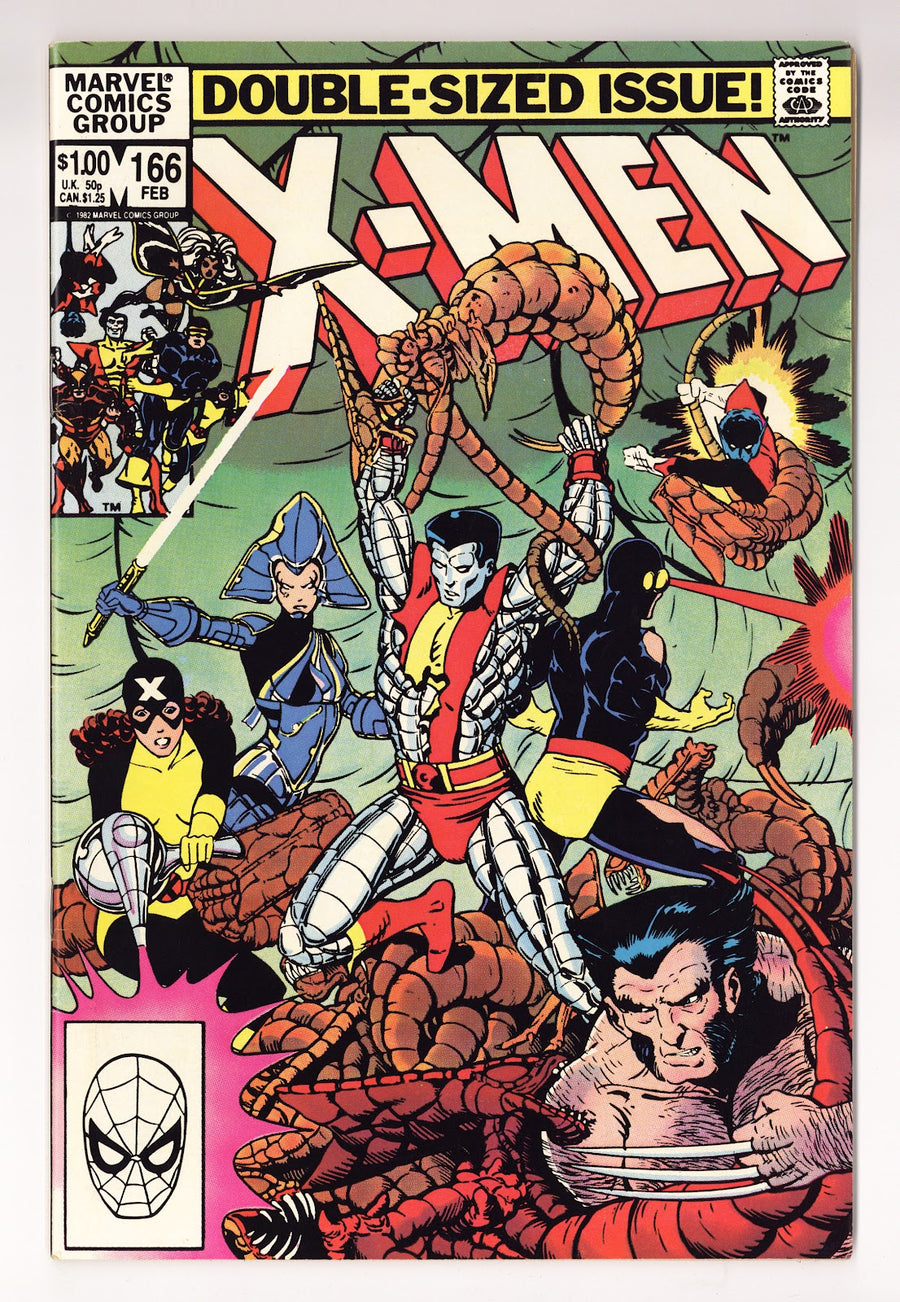 The Uncanny X-Men Vol 1 166  VF- (7.5)   (1983)