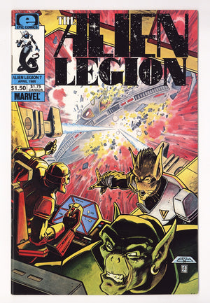 Alien Legion Vol 1 7 High Grade (1985)