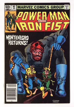 Power Man and Iron Fist Vol 1 80  High Grade   (1982)   Newsstand