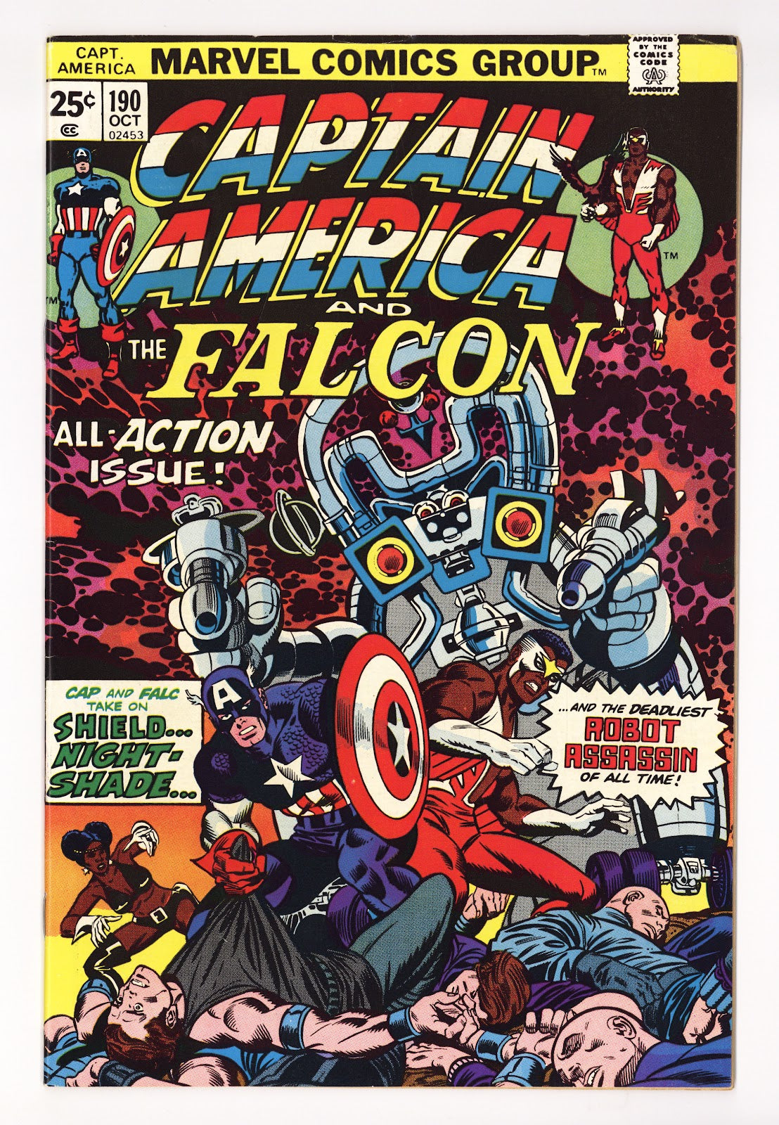 Captain America Vol 1 190 Mid Grade (1975) 
