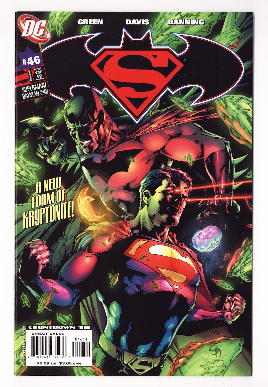 Superman / Batman   46  High Grade   (2008)   Direct Sales  