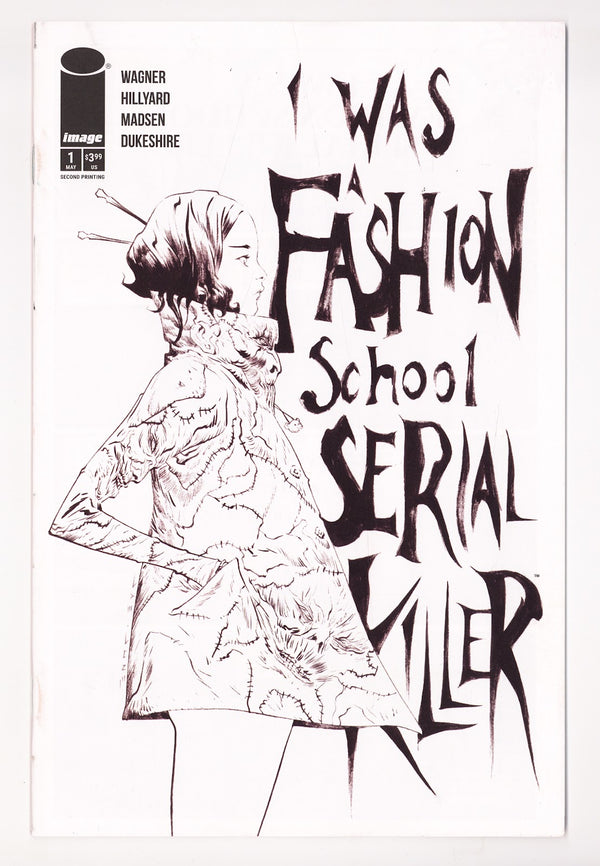 I Was A Fashion School Serial Killer 1 High Grade (2025) Lee B&W 2nd Print