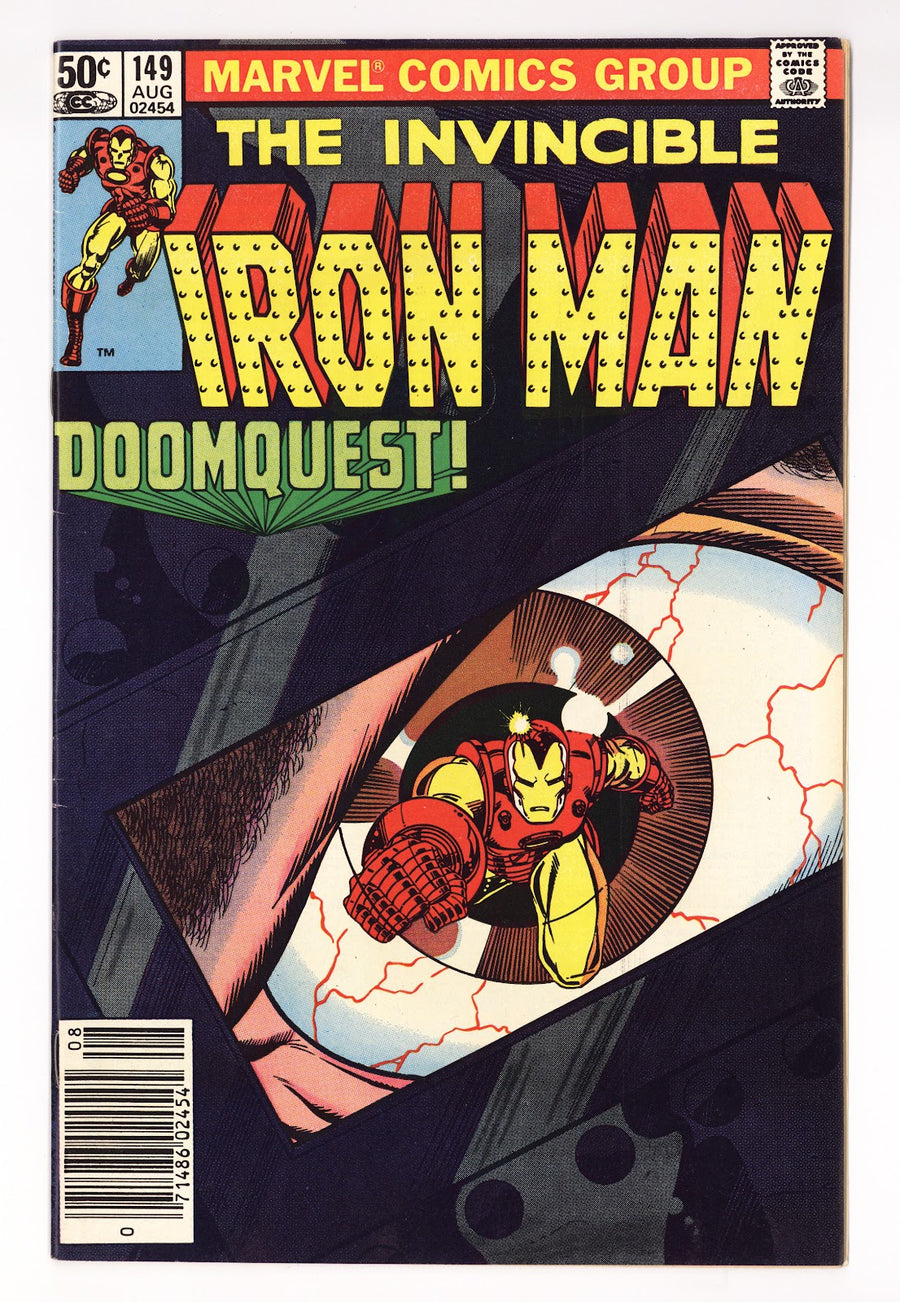 Iron Man Vol 1 149  VF (8.0)   (1981)   Newsstand  