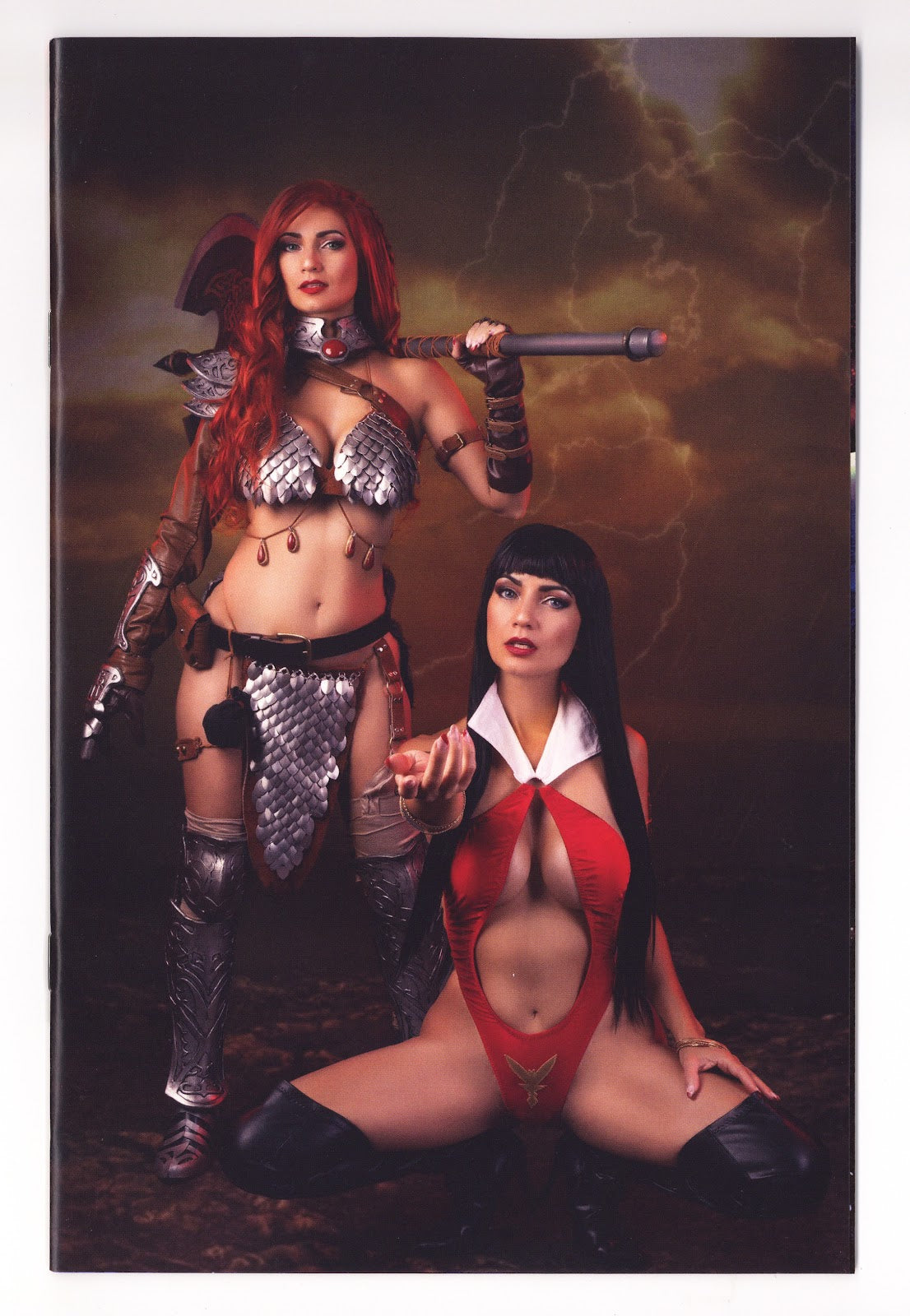 Vampirella vs Red Sonja Red City 1 Ivycosplay Virgin Incentive (2026)