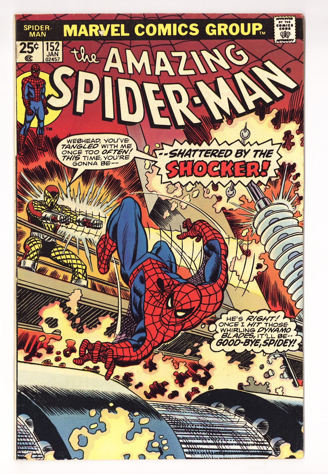 The Amazing Spider-Man Vol 1 152  FN/VF (7.0)   (1976)