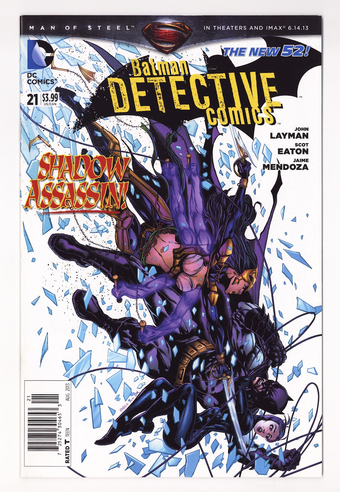 Detective Comics Vol 2 21  Mid Grade   (2013)   Newsstand  