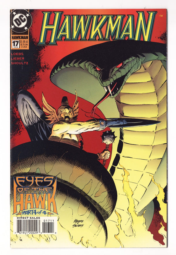 Hawkman Vol 3 17  Mid Grade   (1995)