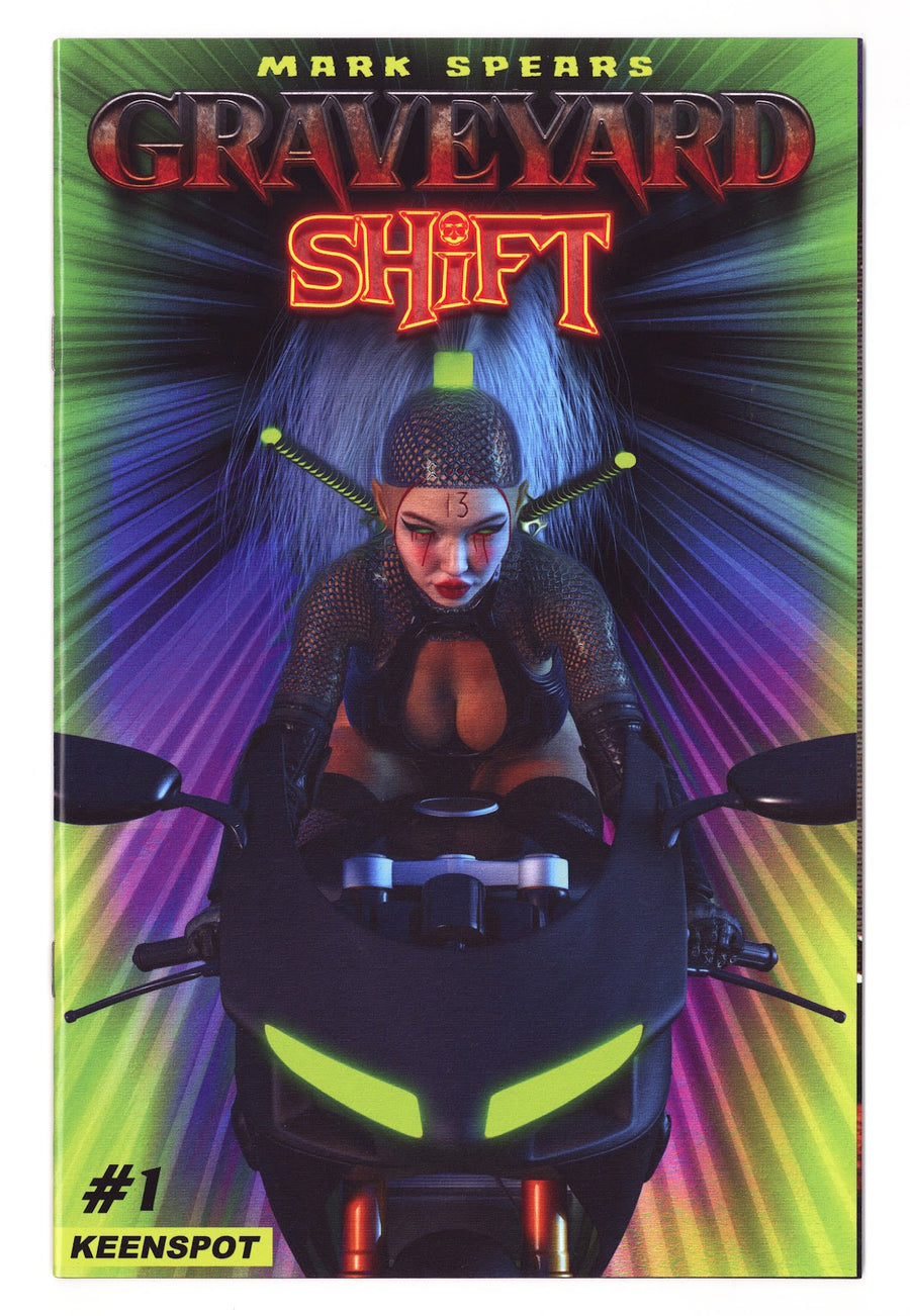 Mark Spears Graveyard Shift #1 Weird Variant