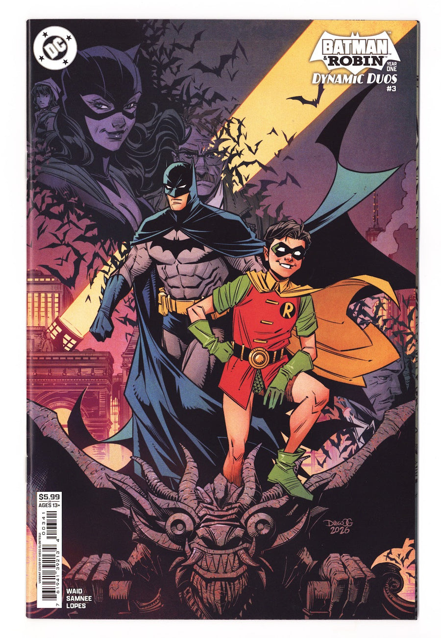 Batman & Robin Year One Dynamic Duos #3 Olortegui Variant