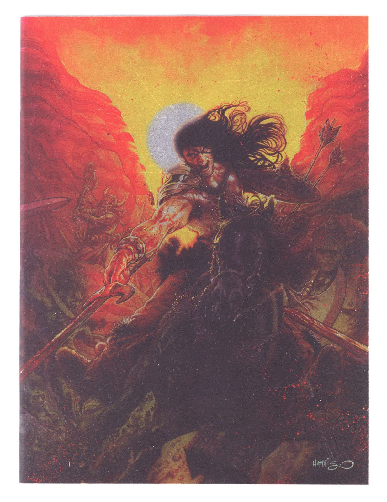 Savage Sword of Conan Reforged  6 Harris  Virgin Foil Variant   (2026)