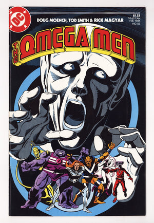 The Omega Men Vol 1 23  High Grade   (1985)