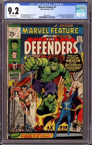 Marvel Feature Vol 1 1 CGC 9.2 (NM-)   (1971)