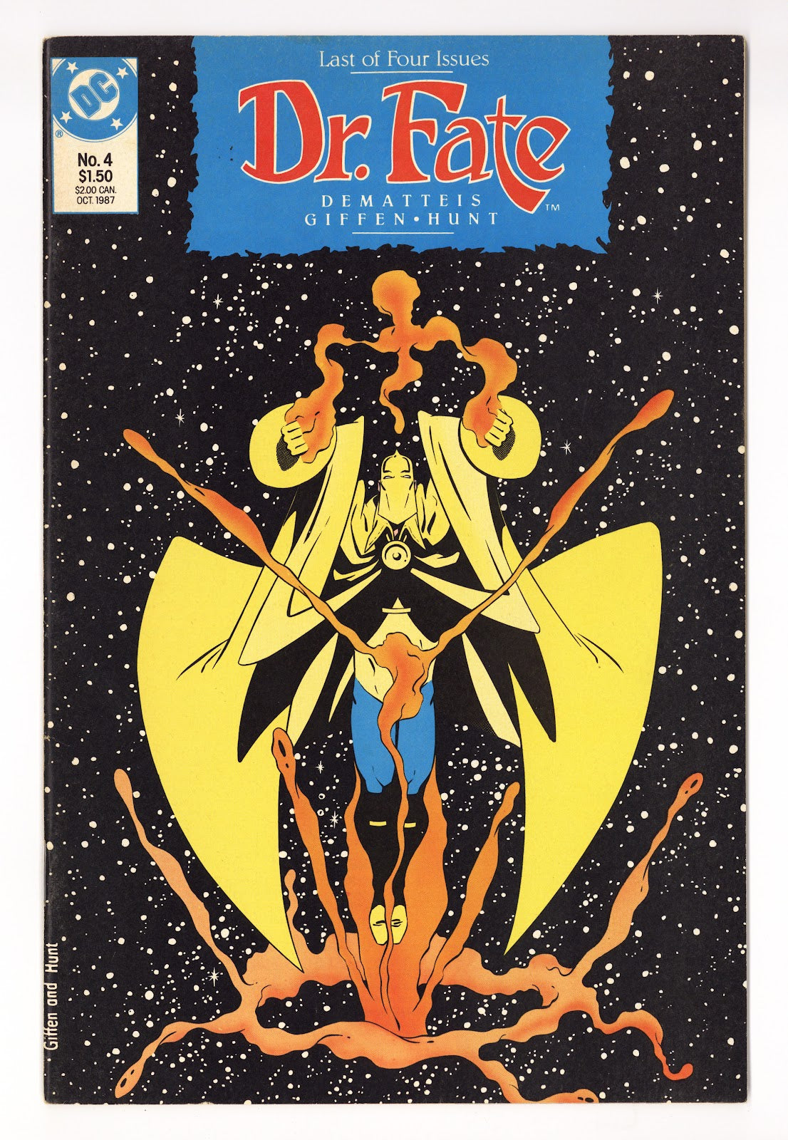 Doctor Fate Vol 1 4  Mid Grade   (1987)     