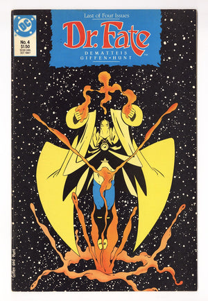 Doctor Fate Vol 1 4  Mid Grade   (1987)