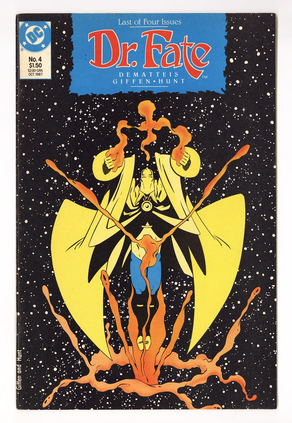 Doctor Fate Vol 1 4  Mid Grade   (1987)