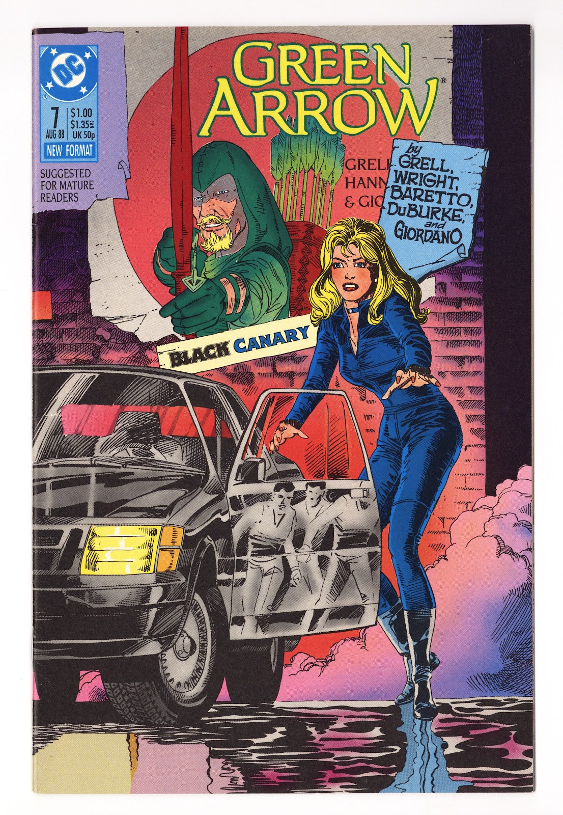 Green Arrow Vol 2 7  Mid Grade   (1988)