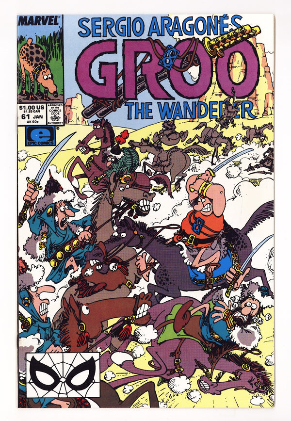 Sergio Aragones Groo the Wanderer 61 High Grade (1990) Direct