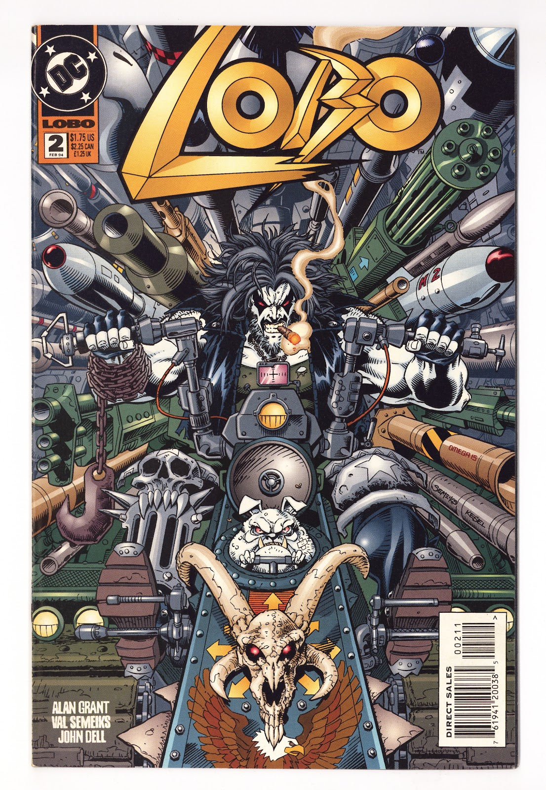 Lobo Vol 2 2  High Grade   (1994)