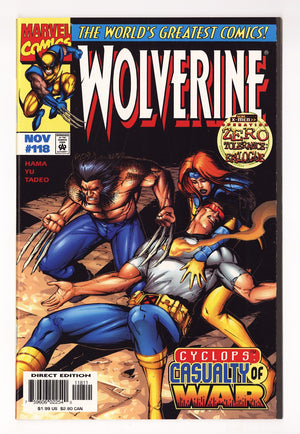 Wolverine Vol 2 118  High Grade   (1997)