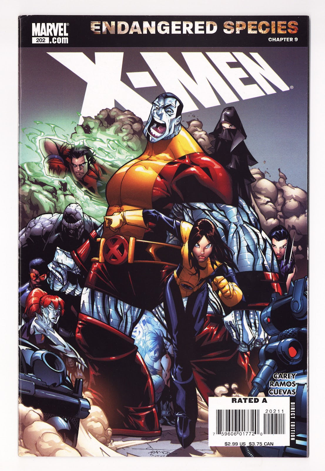 X-Men 202 Mid Grade (2007) 