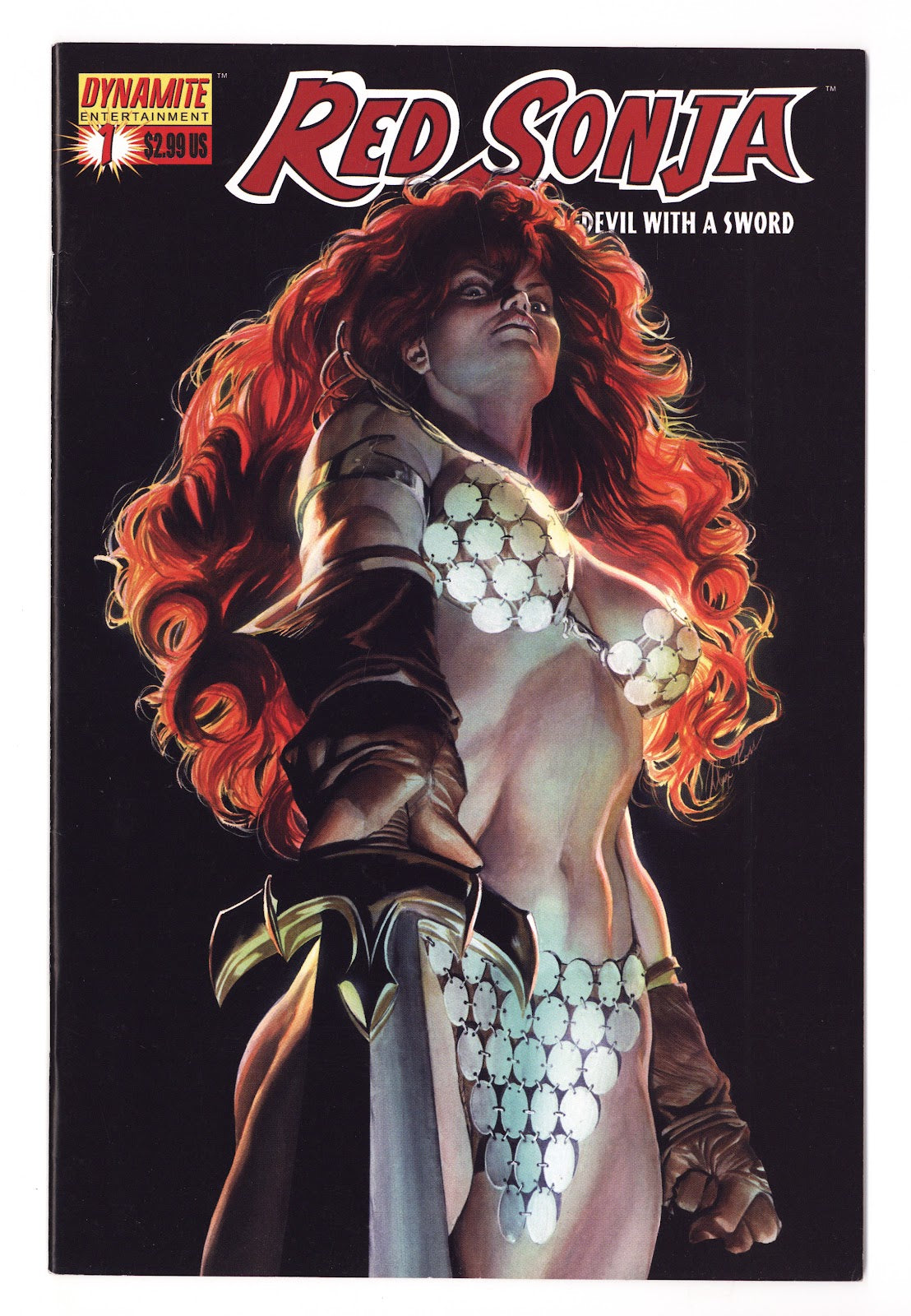 Red Sonja Vol 1 1 High Grade (2005) Ross Variant 