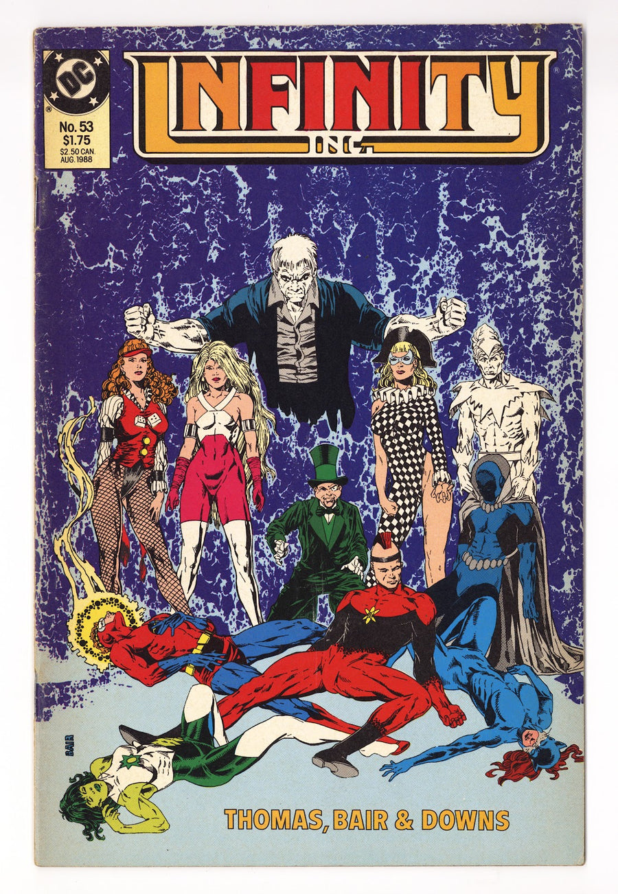 Infinity, Inc. Vol 1 53  Low Grade   (1988)     