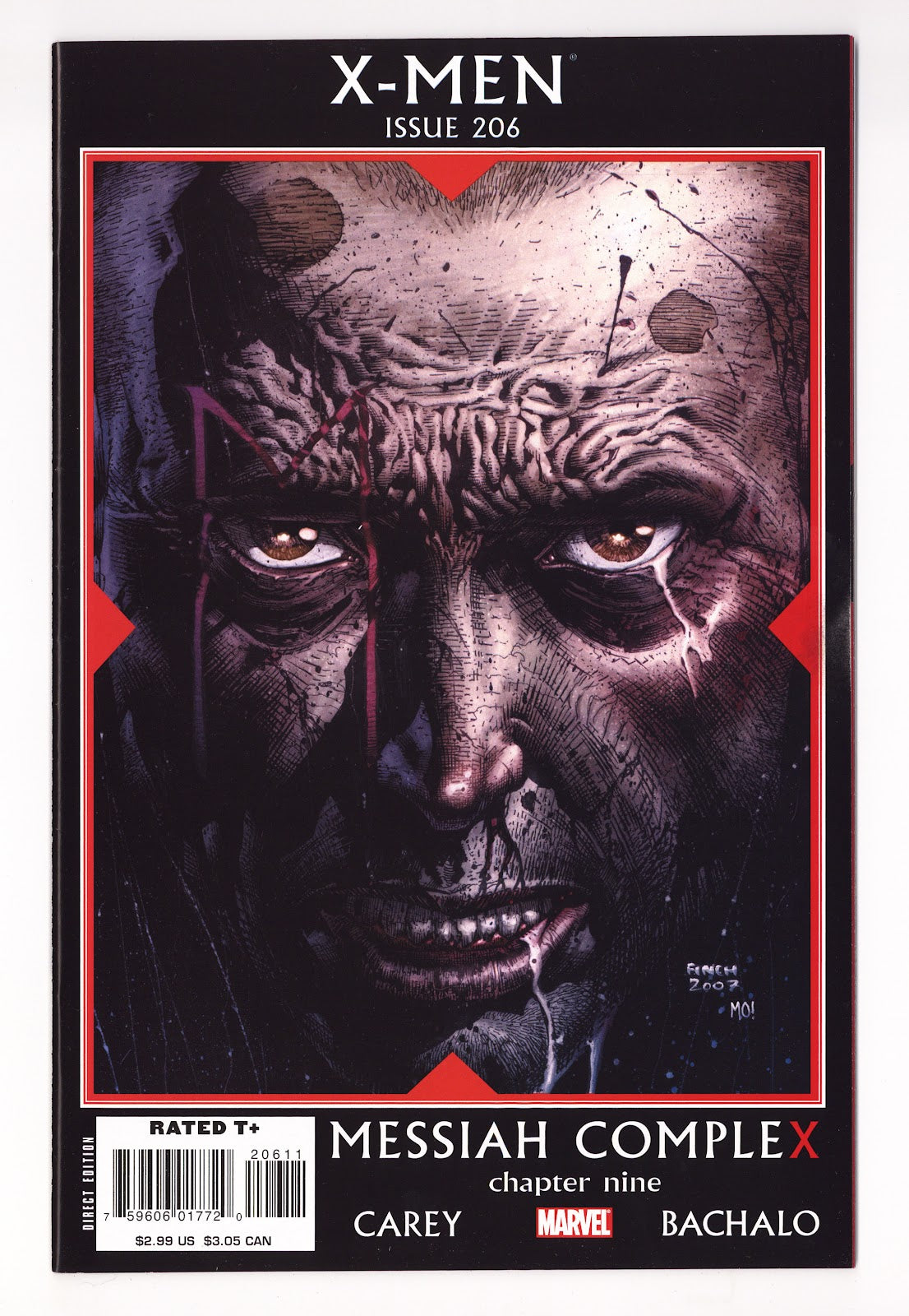 X-Men 206 High Grade (2008) 