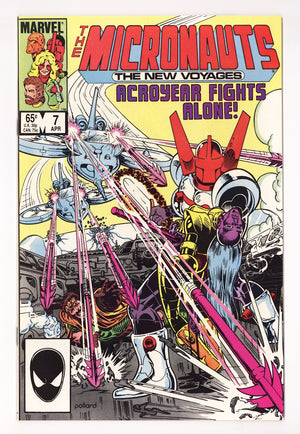 Micronauts   7  High Grade   (1985)   Direct