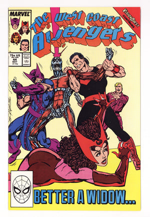 West Coast Avengers Vol 2 44 NM- (9.2) (1989)