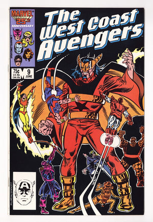 West Coast Avengers Vol 2 9  High Grade   (1986)   Direct