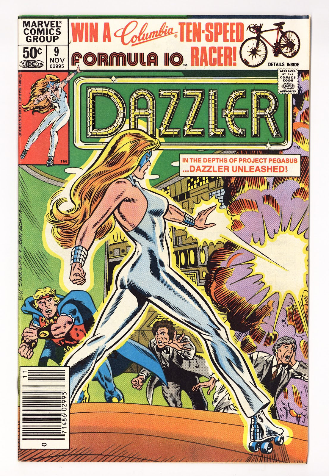 Dazzler Vol 1 9  Mid Grade   (1981)   Newsstand  