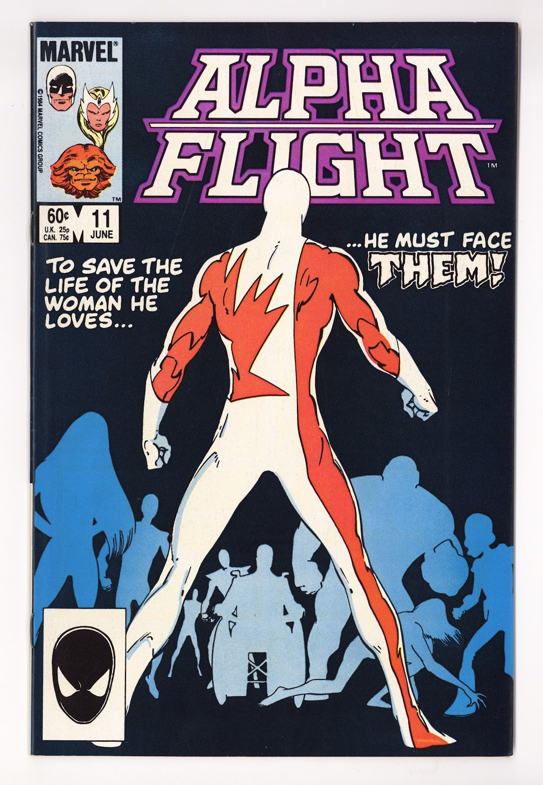 Alpha Flight Vol 1 11 High Grade (1984) Direct 