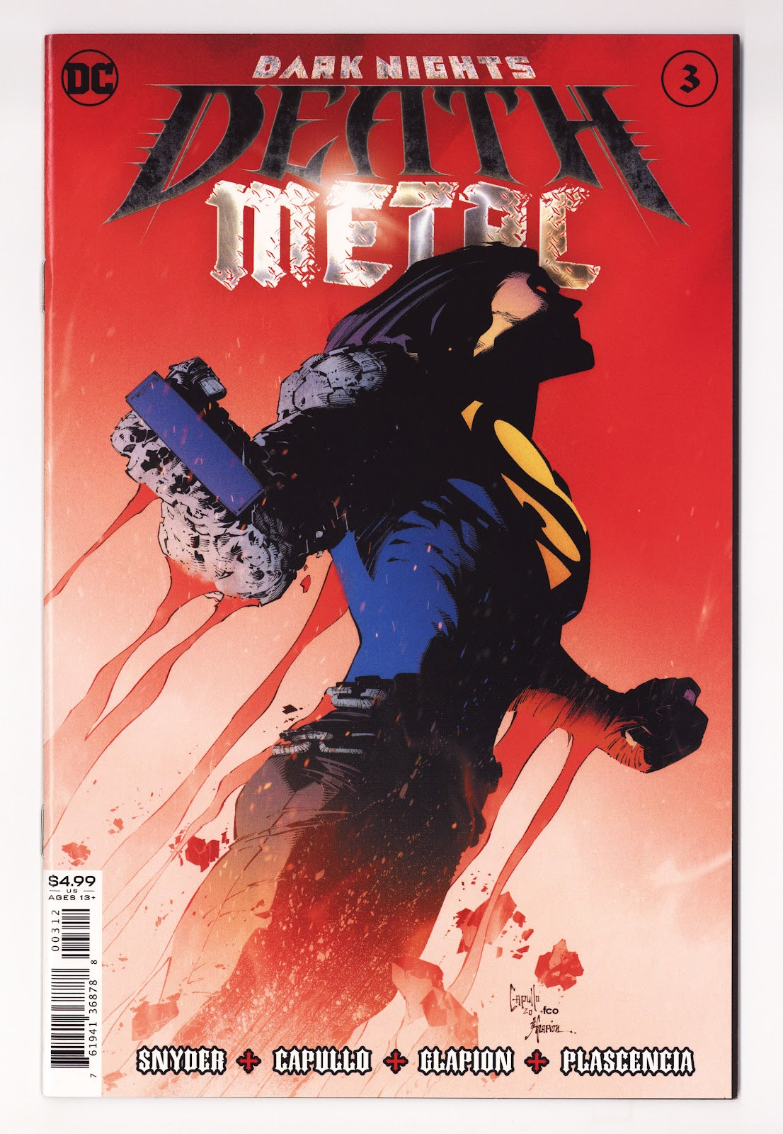 Dark Nights: Death Metal   3  High Grade   (2020)    2nd Print