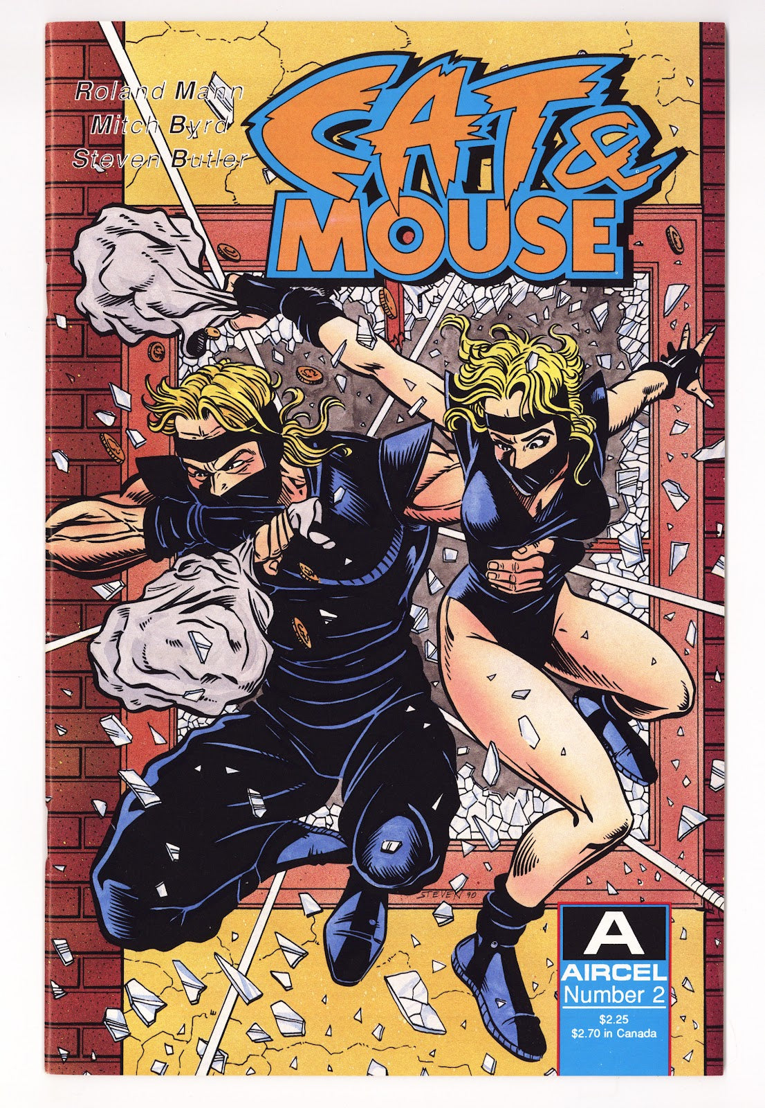 Cat & Mouse Vol 2 2 Mid Grade (1990) 