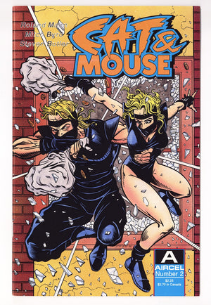 Cat & Mouse Vol 2 2 Mid Grade (1990)