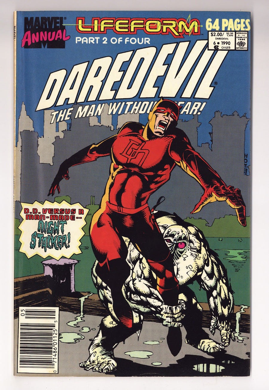 Daredevil Annual Vol 1 6  Mid Grade   (1990)   Newsstand