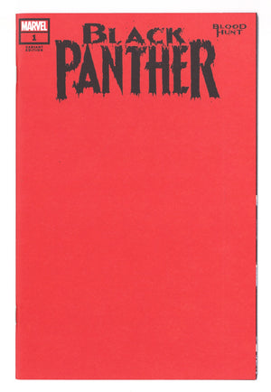 Black Panther: Blood Hunt 1 High Grade (2024) Blood Red Blank Variant