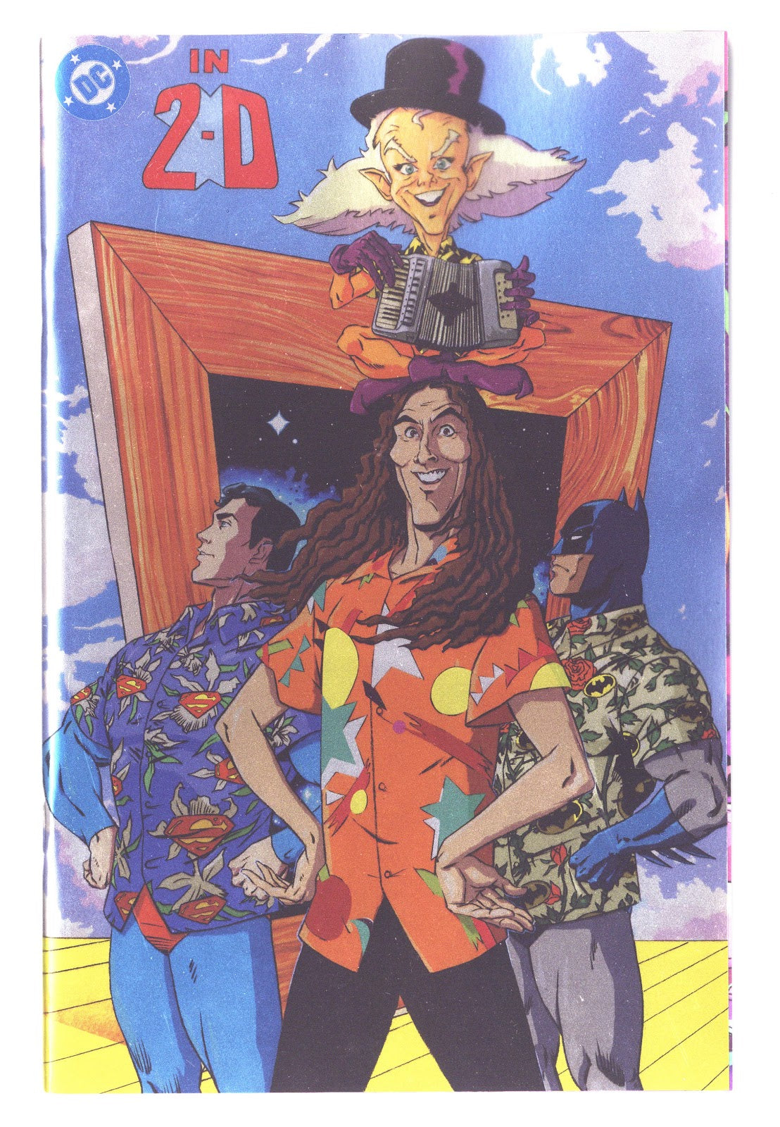 Batman Superman Weird Al Worlds Weirdest 1 Schoening Foil Variant (2026)