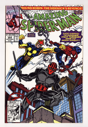 The Amazing Spider-Man Vol 1 354  High Grade   (1991)   Direct